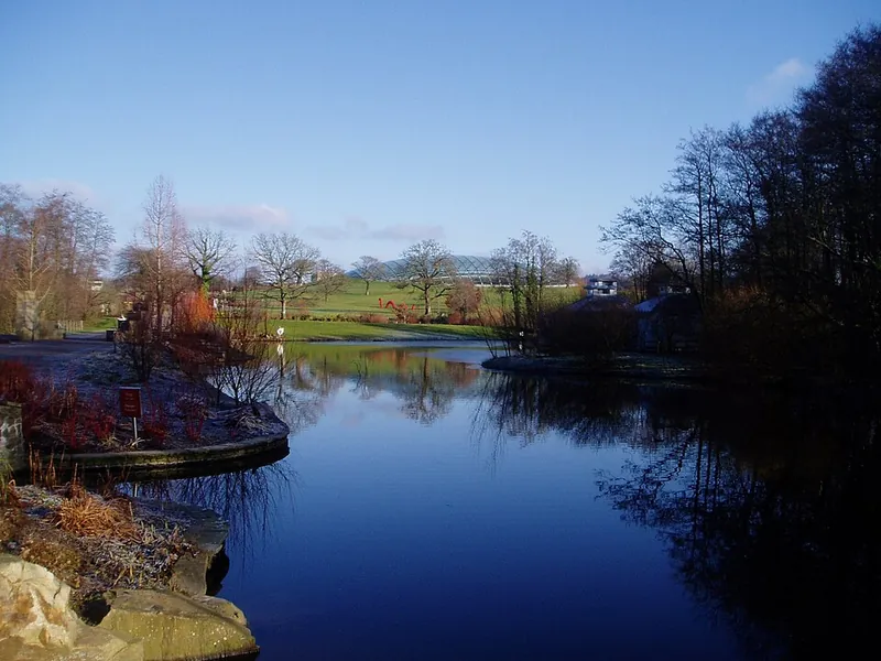 National Botanic Garden of Wales in spring